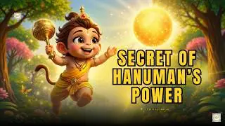 Little Hanuman Tries to Eat the Sun 🌞 | Cute Toddler Narrated Story | Bal Hanuman | Hindu Mythology