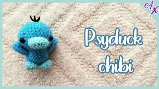 Psyduck shiny | Tutorial amigurumi paso a paso