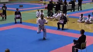 2018 The 1st Okinawa Karate International Tournament -  Sai Adult I Hagen Walter 1st round