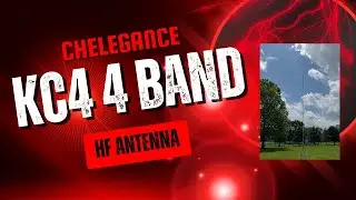 No Radials Needed: A Closer Look at the Chelegance KC4 4-Band Vertical Ham Radio Antenna