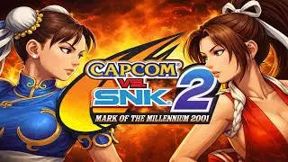 No Commentary Gameplay Capcom vs. SNK 2: Mark of the Millennium 2001 - PC
