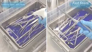 Knight Fast Foam Medical Instrument Presoak Application