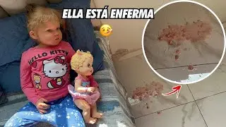 Mi rutina con mi bebé reborn Angel: ¡Está enfermita!