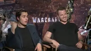 Rob Kazinsky & Ben Schnetzer Work with A Skilled Stunt Crew and Film Special Effects in WARCRAFT