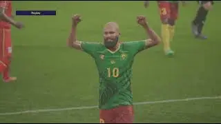 Cameroon vs Uganda Efootball game play