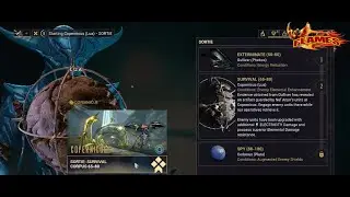 Warframe Copernicus (Lua) Mission Survival level 65-80