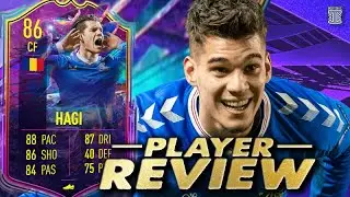 86 FUTURE STARS HAGI PLAYER REVIEW! FUTURE STARS HAGI - FIFA 22 ULTIMATE TEAM