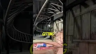 Saw the Ride behind the scenes IN THE TUNNEL!