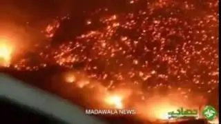 Massive Fire In Haifa, Israel