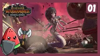Sneaky Snake Lady - Dechala - Total War: Warhammer III Tides of Torment Livestream - 01