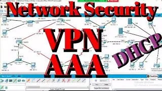 CCNA Bangla Tutorial-13 | Network Security Tools Explained |  VPNs Remote Access | AAA framework |