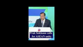 Sokhonn calls for ASEAN unity