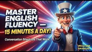 The Conversation Shortcut: Master English Flow in 15 Minutes a Day!