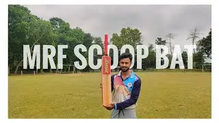 MRF Kashmir willow Scoop Bat | Review