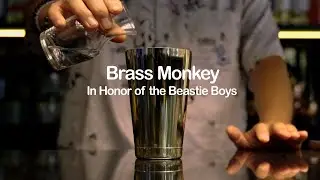 Brass Monkey Inspired by Beastie Boys Joseph Solis Cocora Creatives #drinks #cocktails #mixology