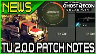 NEWS!!! TU (Title Update) 2.0.0 Patch Notes :: March 24 🞔 No Commentary 🞔 Ghost Recon Breakpoint