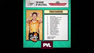 PVL ALL FILIPINO CONFERENCE 2024 / COMPLETE TEAM ROSTER #PVL #volleyball #spike