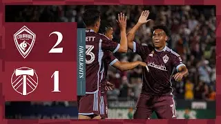 HIGHLIGHTS | Lewis and Navarro push the Rapids past the Timbers for a 2-1 win