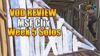 VOD Review: Misfits Clix from Week 5 World Cup [Solos]