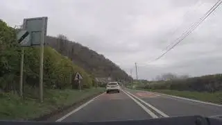 Wales by Road - Powys - A458 Welshpool to Halfway House, England