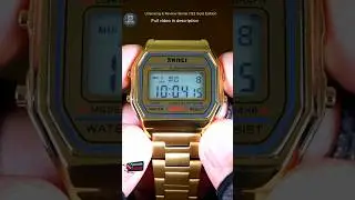SKMEI 1123 Gold &ndash; Casio A158W Alternative You Need!