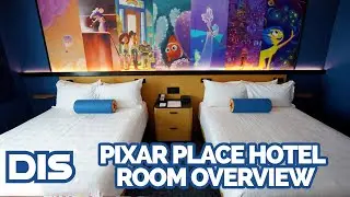 Pixar Place Standard View Hotel Room Overview