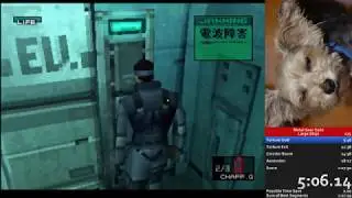 Metal Gear Solid Emulator Large Skips (1:06:26 IGT)