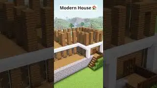 Minecraft Best Modern House🏠 #shorts