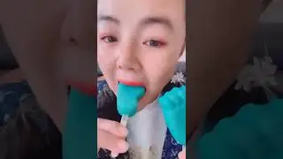 YUMMY PASSION MILK CHOCOLATE ICE CREAM ASMR FAST EATING MUKBANG SHOW