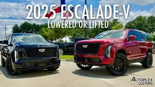 WHICH 2025 ESCALADE-V WOULD YOU CHOOSE? LOWERED OR LIFTED?
