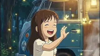 Rainy Day Comfort in Our Mobile Home 🌧️ | Cozy Ghibli-Style Life 