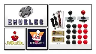 Kit joystick arcade chino &iquest;es compatible con EmuELEC, Batocera y Retropie? Unboxing, pruebas y m&aacute;s