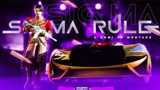 BGMI Sigma Rule Song Montage T.D.M gameplay 🔥