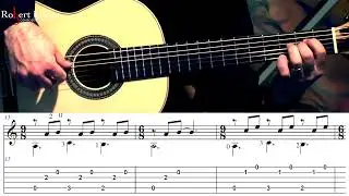 MOUNTAIN CHANT - Includes TAB - Classical Guitar - Robert Lunn