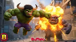 Animals Superheroes VS Monsters | Superhero Animals to the Rescue! ABC Animals Song for Kids