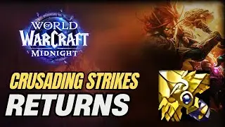 Crusading Strike Returns?!  |  Ret Paladin - Midnight Beta