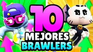 &iquest;LOS M&Aacute;S MOLESTOS? 😫 10 MEJORES BRAWLERS de BRAWL STARS