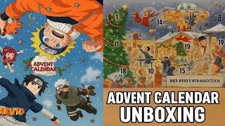 Adventskalender T&uuml;rchen 17-22 | Krass, Einfach 6 T&uuml;ren #naruto #adventskalender #redbull 