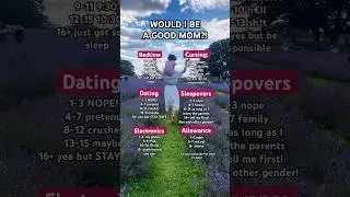 WOULD I BE A GOOD MOM?! #reels #feed #sign #shorts #viral #shortsfeed #fypシ゚ #viralshort #foryou