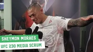UFC 230: Sheymon Moraes 'Looks Like a Zombie'  Following Bloody Battle