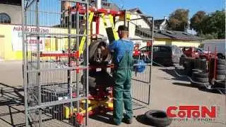 Tyre tripling machine (Dublerka COT-3)