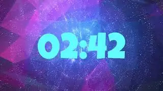 Futuristic 5 Minute Timer With Backrounds