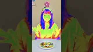 Rainbow M&Ms Magic 💫 (But It Backfired 💀) | Silly Couple #shorts #funny #trending