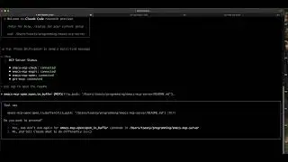 Claude Code and emacs-mcp-server demo