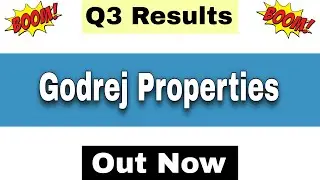 Godrej Properties Results Today | Godrej properties Q3 Results 2026 | Godrej Properties Latest News 