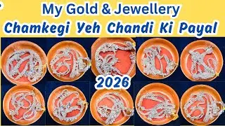 Light weight Chandi Ki Payal 2026 | Trending Silver Anklets for girls | Stylish Payal Designs Price