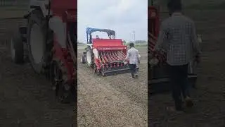 Paddy ki Sowing DSR Method Se.