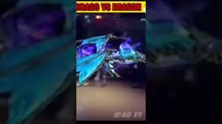 DRACO VS DRAGON AK IN FREE FIRE😂,,//#SHORTS# #freefireshorts#modtro.         #super fast
