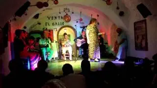 Tablao Flamenco La Quimera visita La Venta el Gallo con Mayte Maya