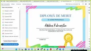TeachHub-Dina Malaescu -Tutorial editare diploma in CANVA (scrisoare imbinata)